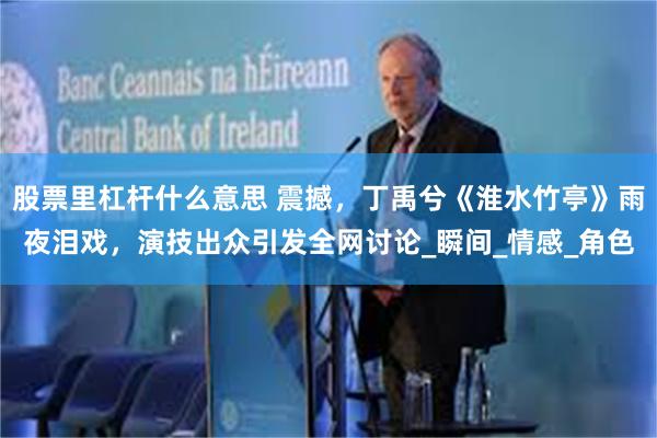 股票里杠杆什么意思 震撼，丁禹兮《淮水竹亭》雨夜泪戏，演技出众引发全网讨论_瞬间_情感_角色