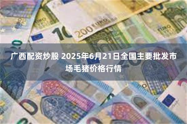 广西配资炒股 2025年6月21日全国主要批发市场毛猪价格行情